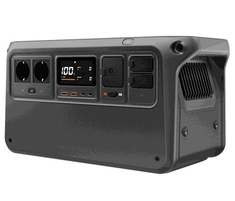 DJI Power 1000 V2 – tragbare Powerstation mit 1.024 Wattstunden Kapazität und 2.600 Watt Dauerleistung