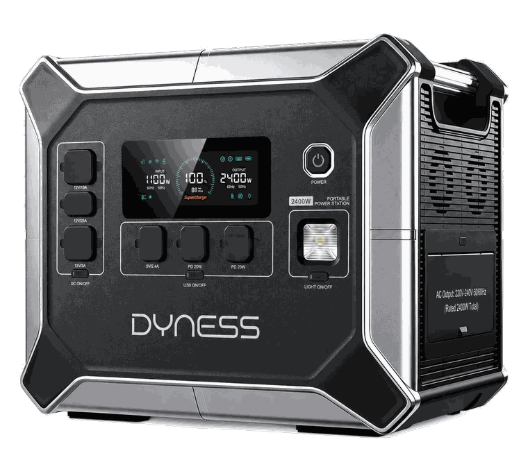 Dyness 2400W – Powerstation mit 2.048 Wattstunden und 2.400 Watt Dauerleistung