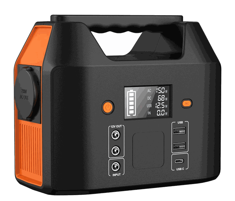 SinKeu 150W – Powerstation mit 97,68 Wattstunden und 150 Watt Dauerleistung